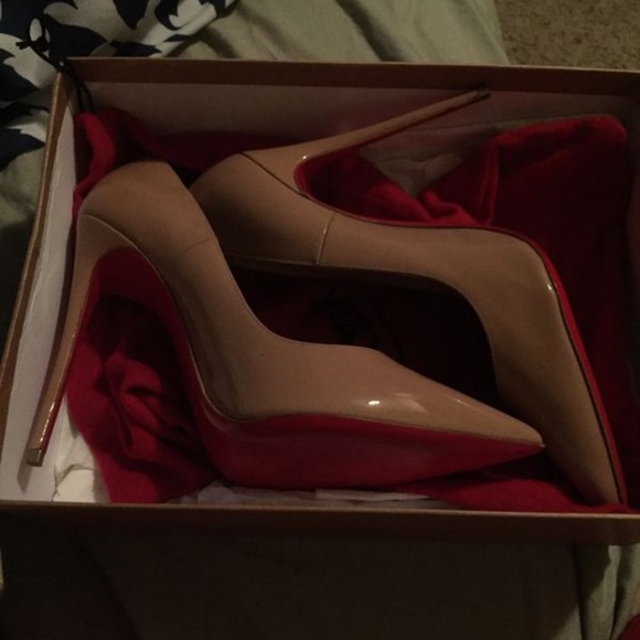 Christian Louboutin Shoes - Nude so Kate red bottoms